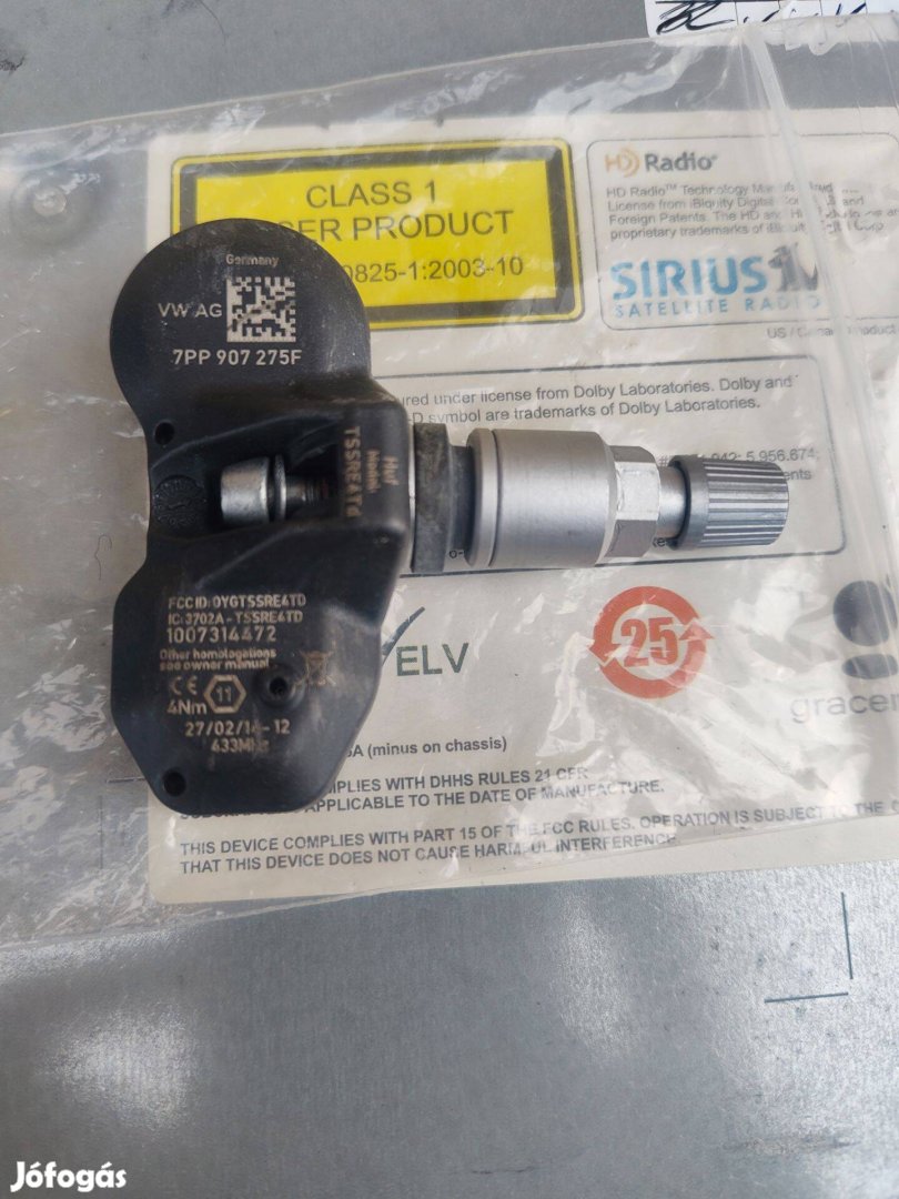 Tpms szenzor 4 darabos készlet 7pp907275f