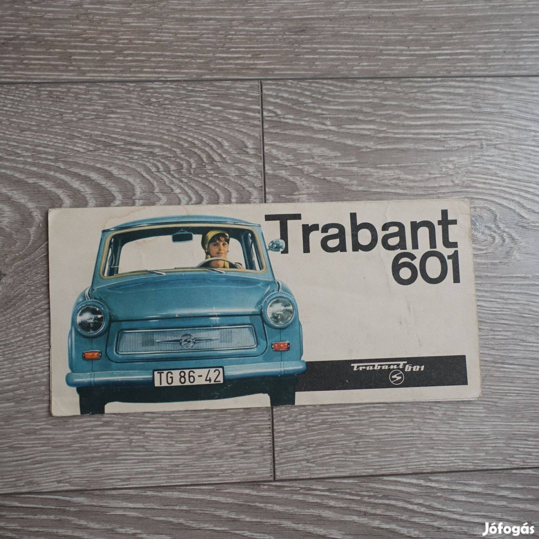 Trabant 601 Prospektus Magyar nyelvű Ritka