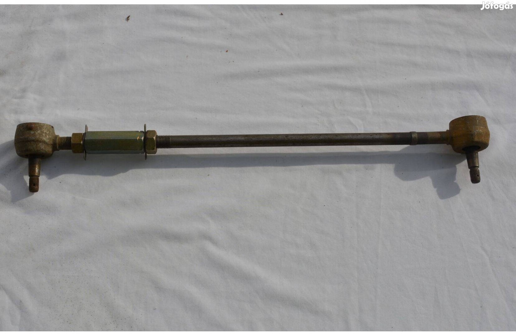 Trabant 601 kormánymű irányító gömbfej + nyomtávrúd gyári új komplett