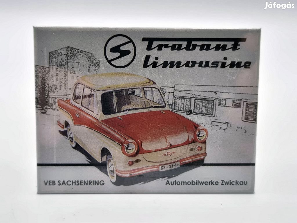 Trabant Limusine hűtőmágnes hűtő mágnes