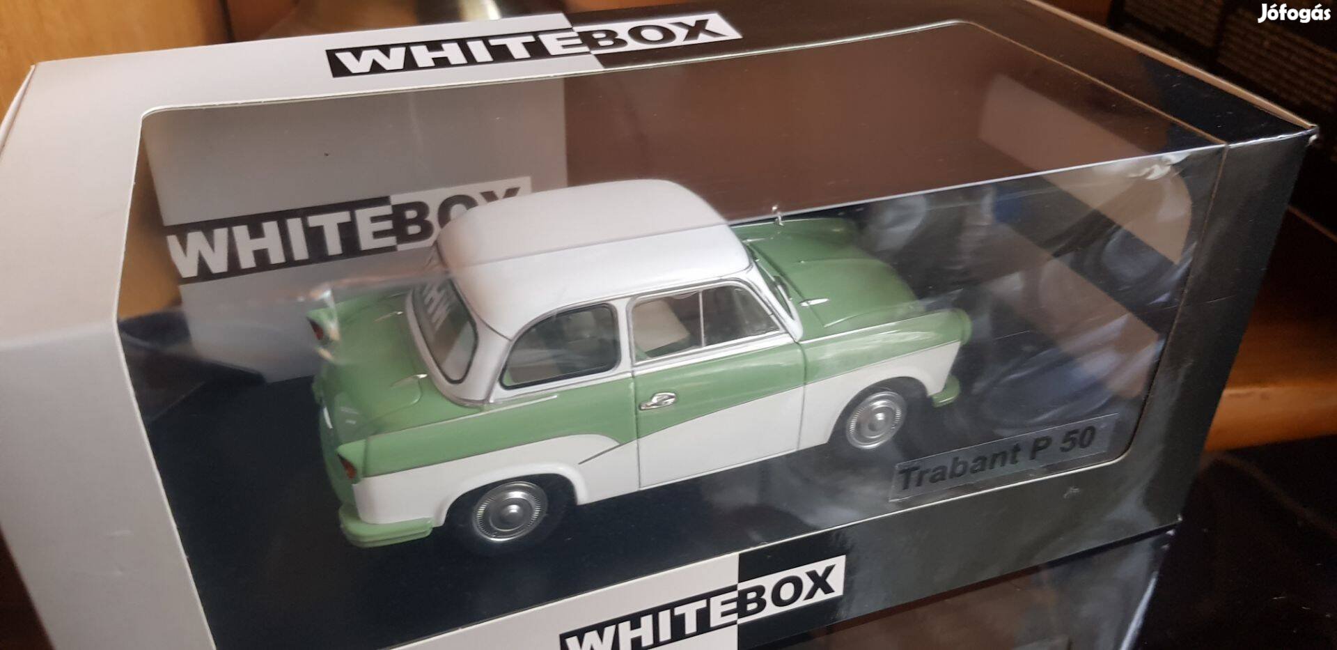 Trabant P50 1:24 White Box nem 1:18 !