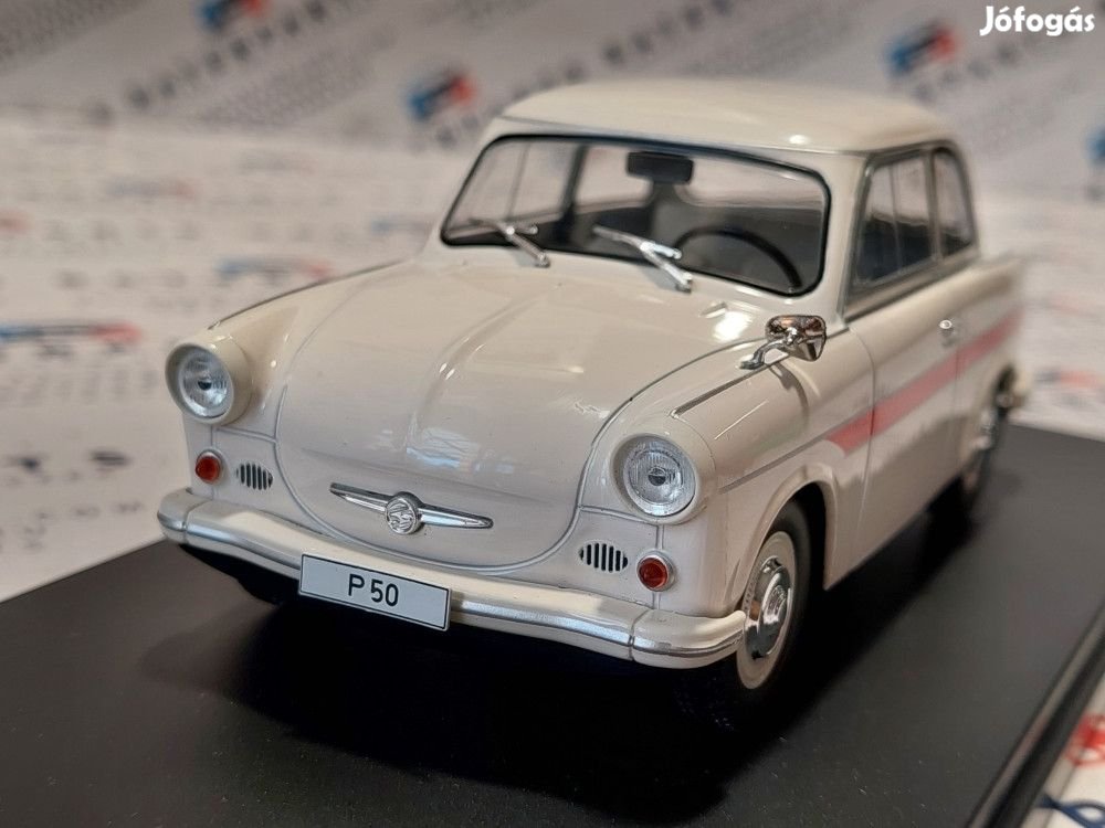 Trabant P50 -  WhiteBox - 1:24