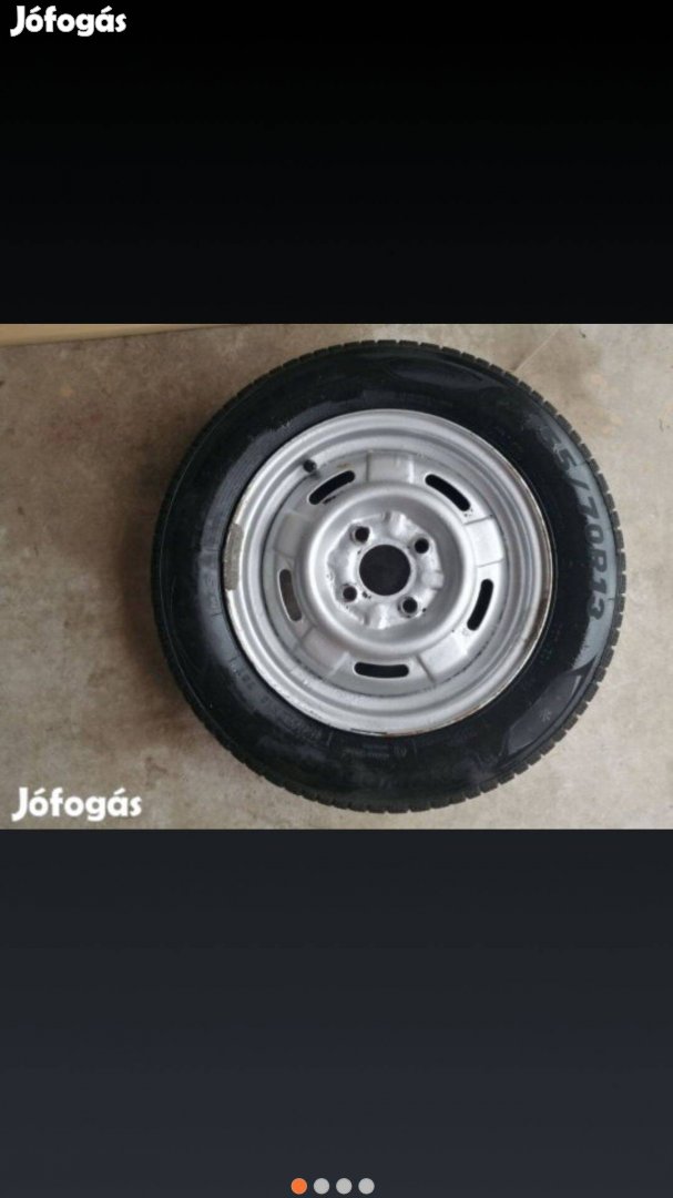 Trabant felni és gumi eladó