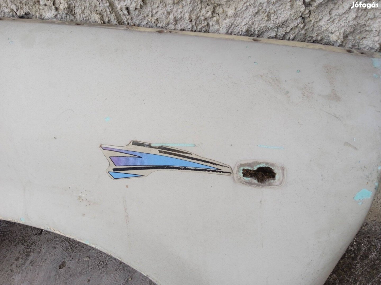 Trabant jobb elso sárvédő bontott