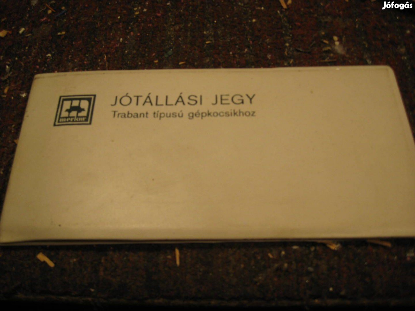 Trabant jótállási jegy