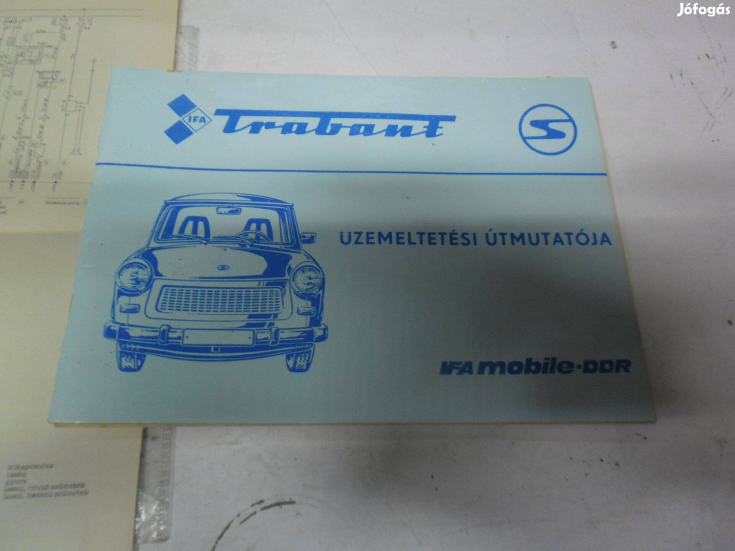 Trabant kézikönyv eladó