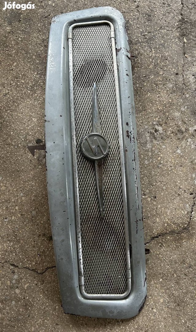 Trabant korai szárnyas emblémás hűtőrács homlokfal