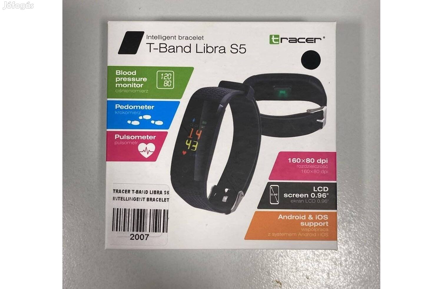 Tracer T-Band Libra S5 KTM 46410 Okosóra, aktivitásmérő Új/Bontatlan!