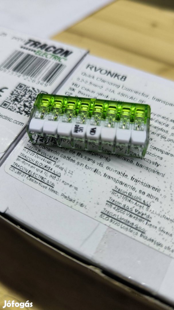 Tracon vezeték összekötő 8-as Rvonk8