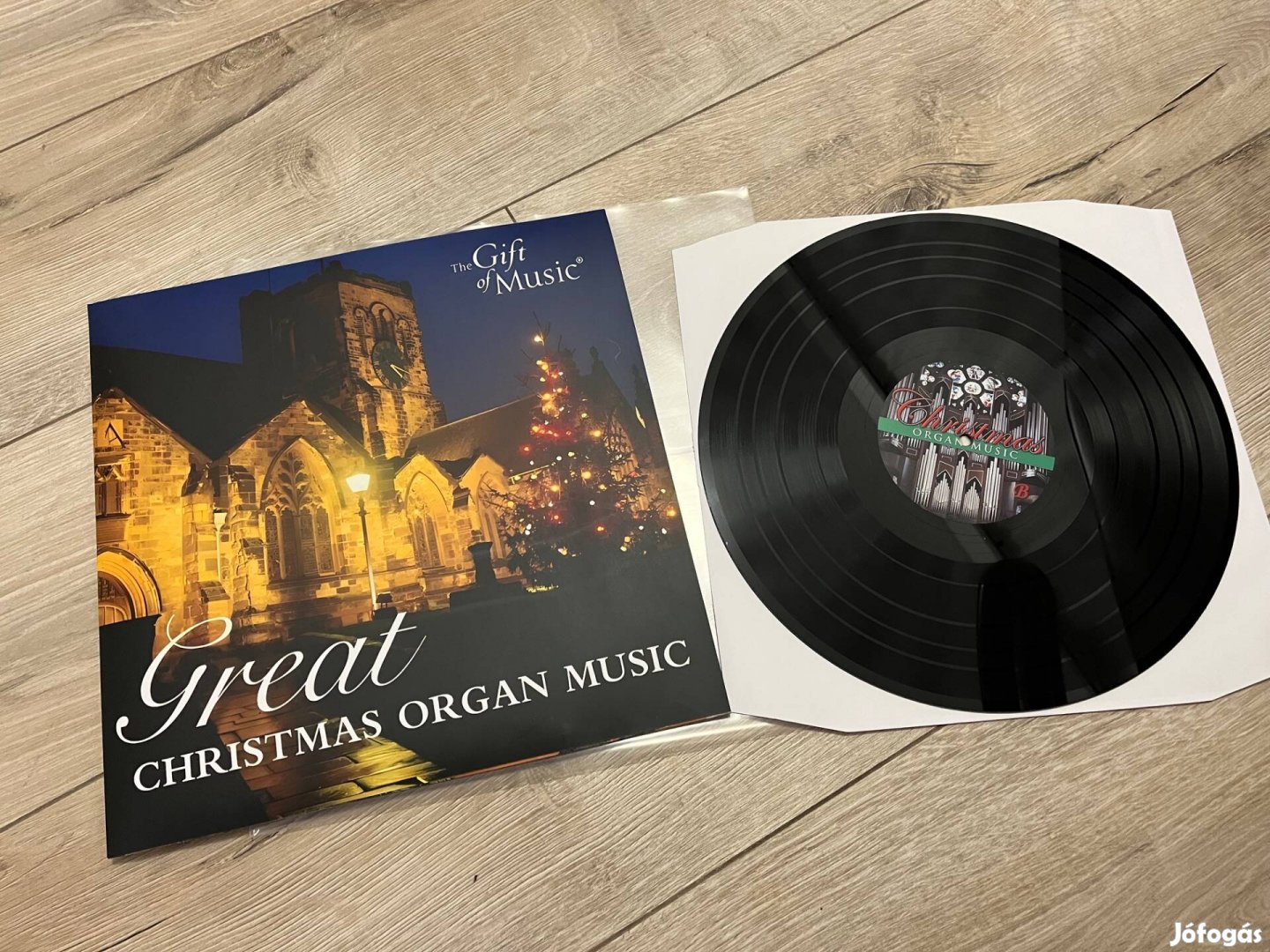 Tradícionális egyházi orgonás karácsonyi énekek LP vinyl bakelit lemez