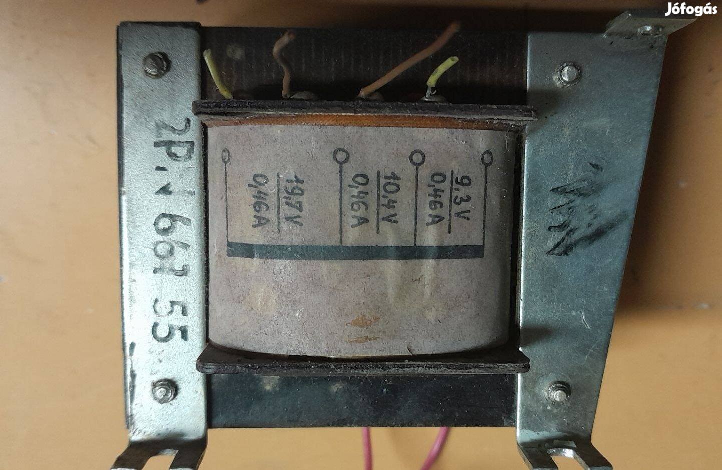 Trafó (transzformátor) 220 V/ három feszültség kivezetéssel