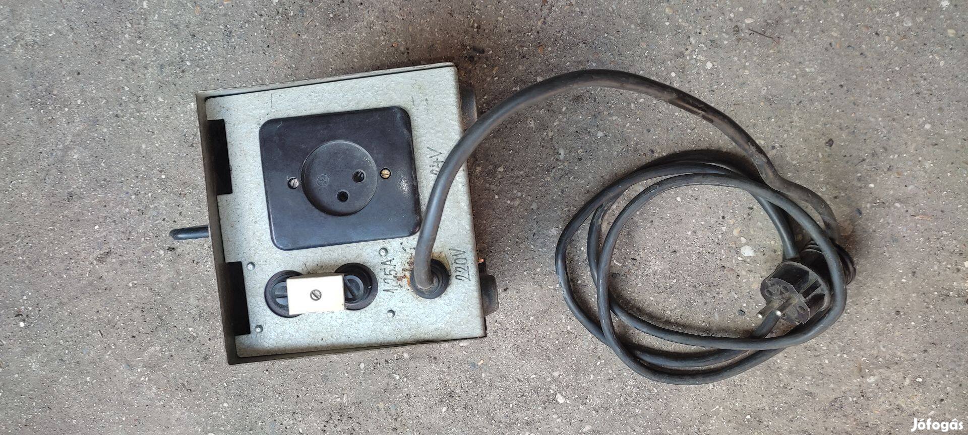 Trafó dobozolt 220v 24 v 160 VA eladó