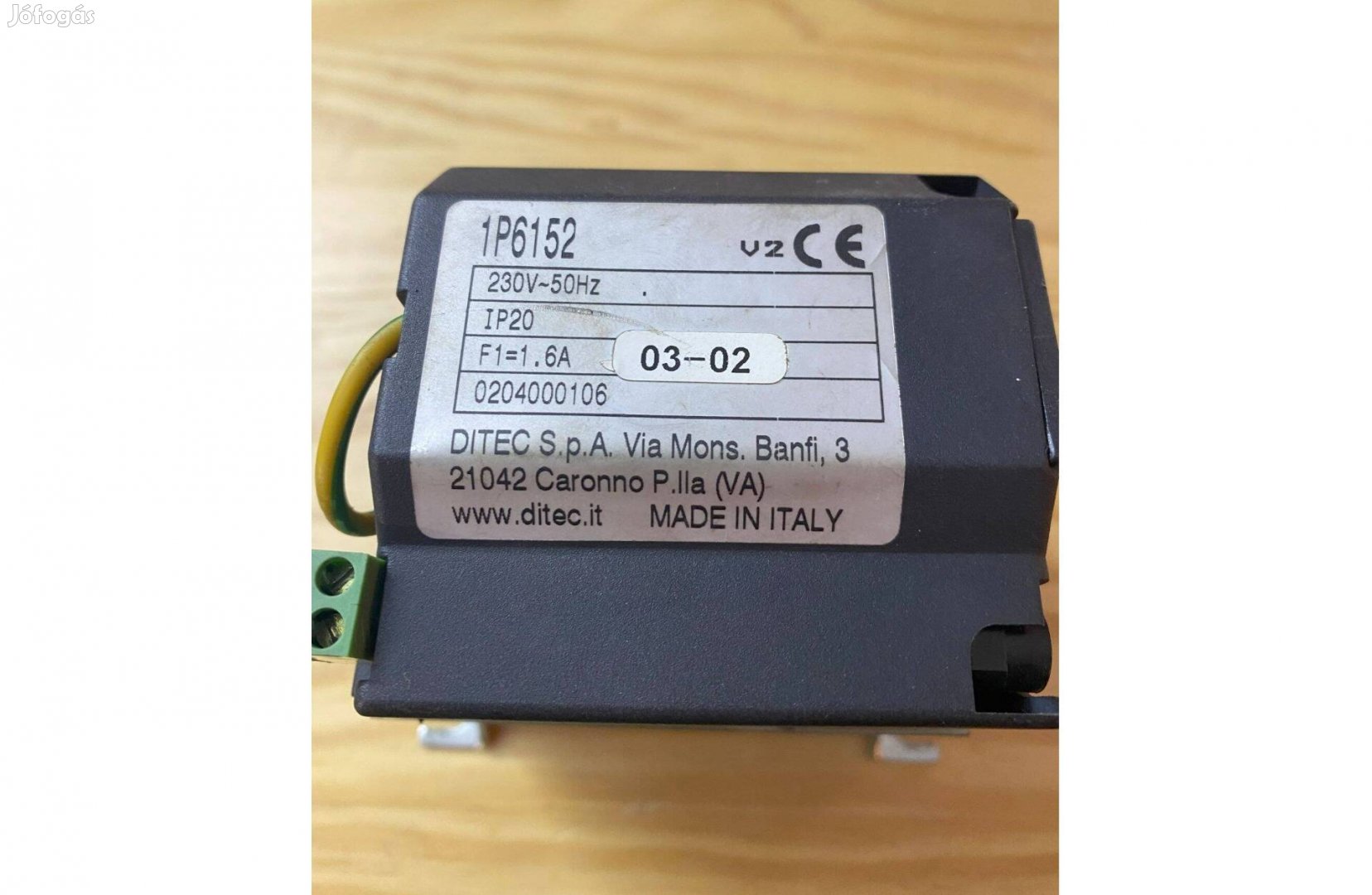 Trafó transzformátor 230V/27.8V 150VA 2.1Kg