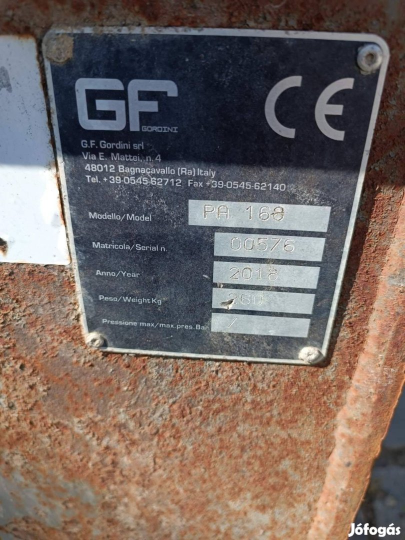 Trágyavilla GE olasz 1600mm es