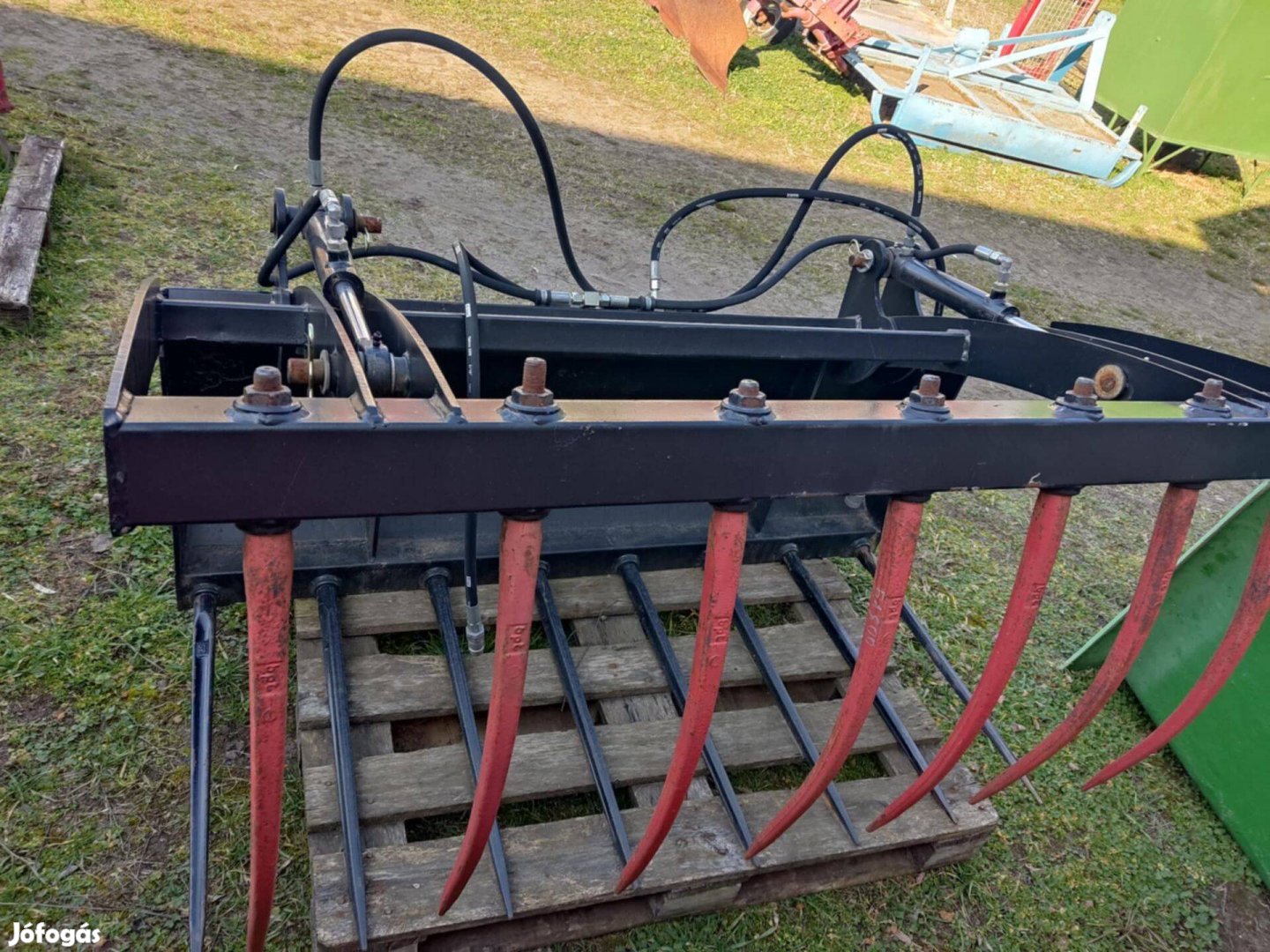 Trágyavilla, új, Bobcat rakodó homlokrakodó traktorhoz