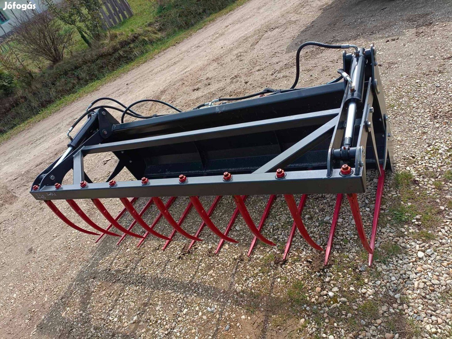 Trágyavilla dupla munkahengeres 2 méteres euronorm csatlakozóval