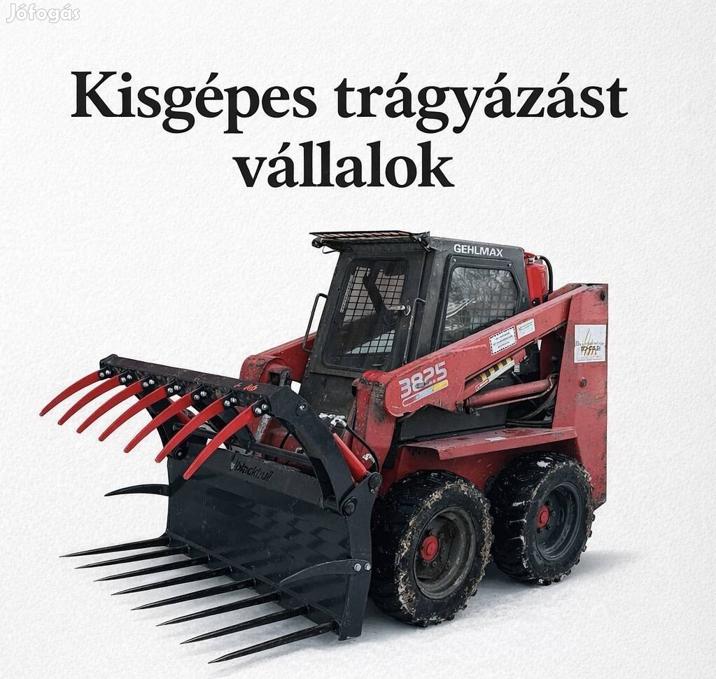 Trágyázás kisgépper