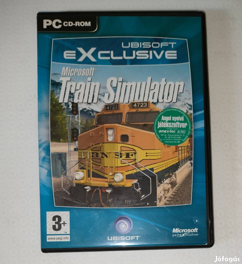 Train Simulator Vonat szimulátor pc játék 2 lemezes 