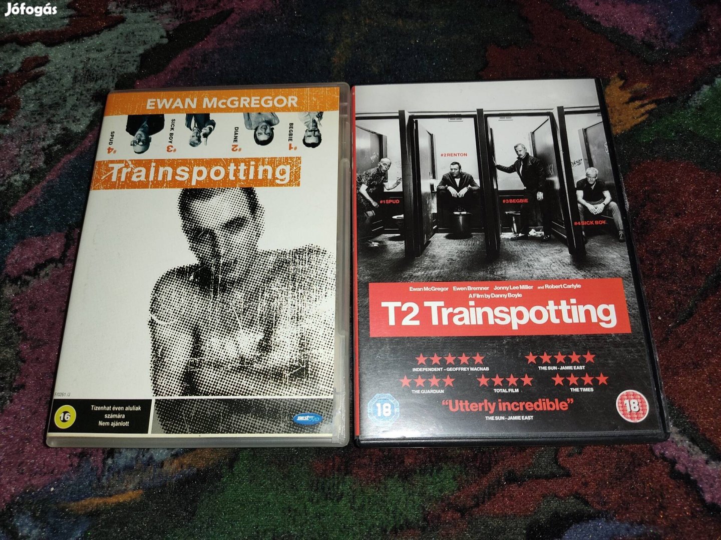 Trainspotting 1-2.DVD magyar szinkronnal egyben