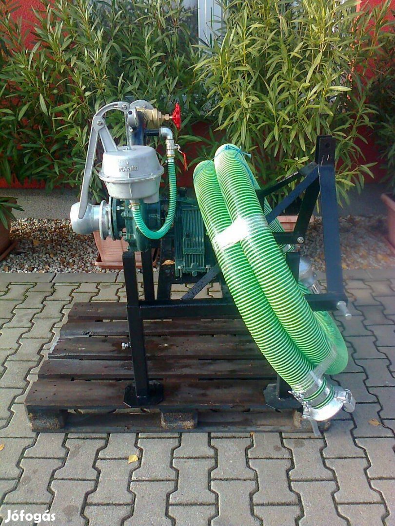Traktor hajtású öntöző szivattyú készletről !