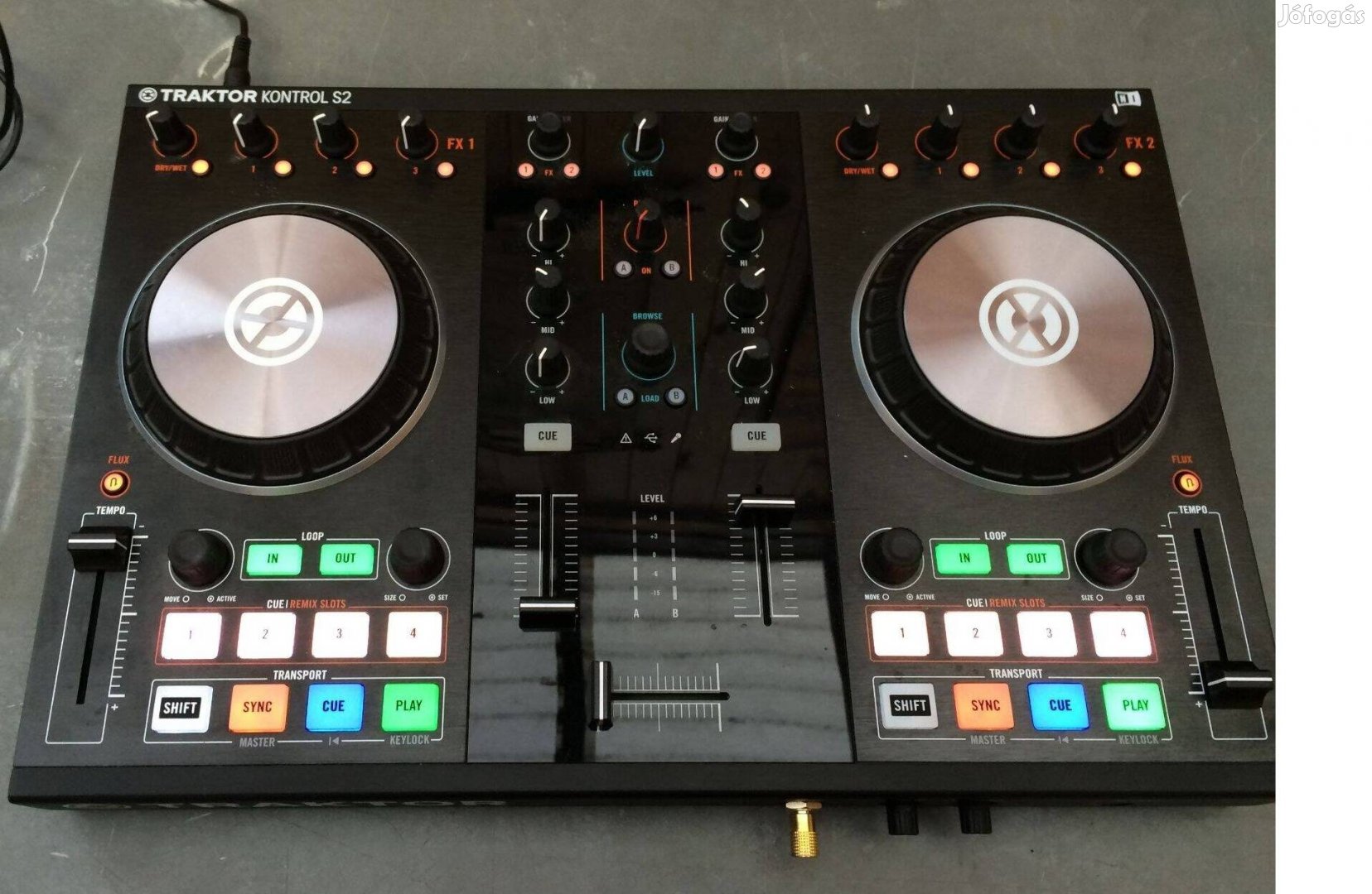 Traktor kontrol S2 Mkii Dj Keverő Újszerű!