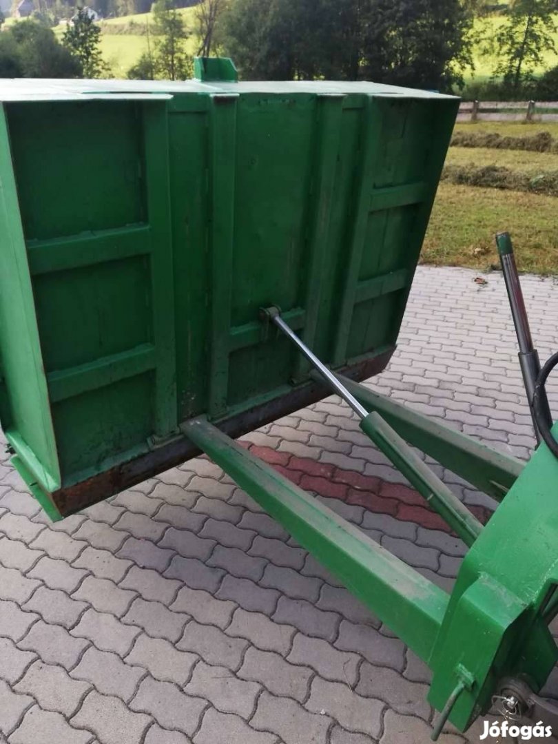 Traktor láda,szállító láda hidraulikus