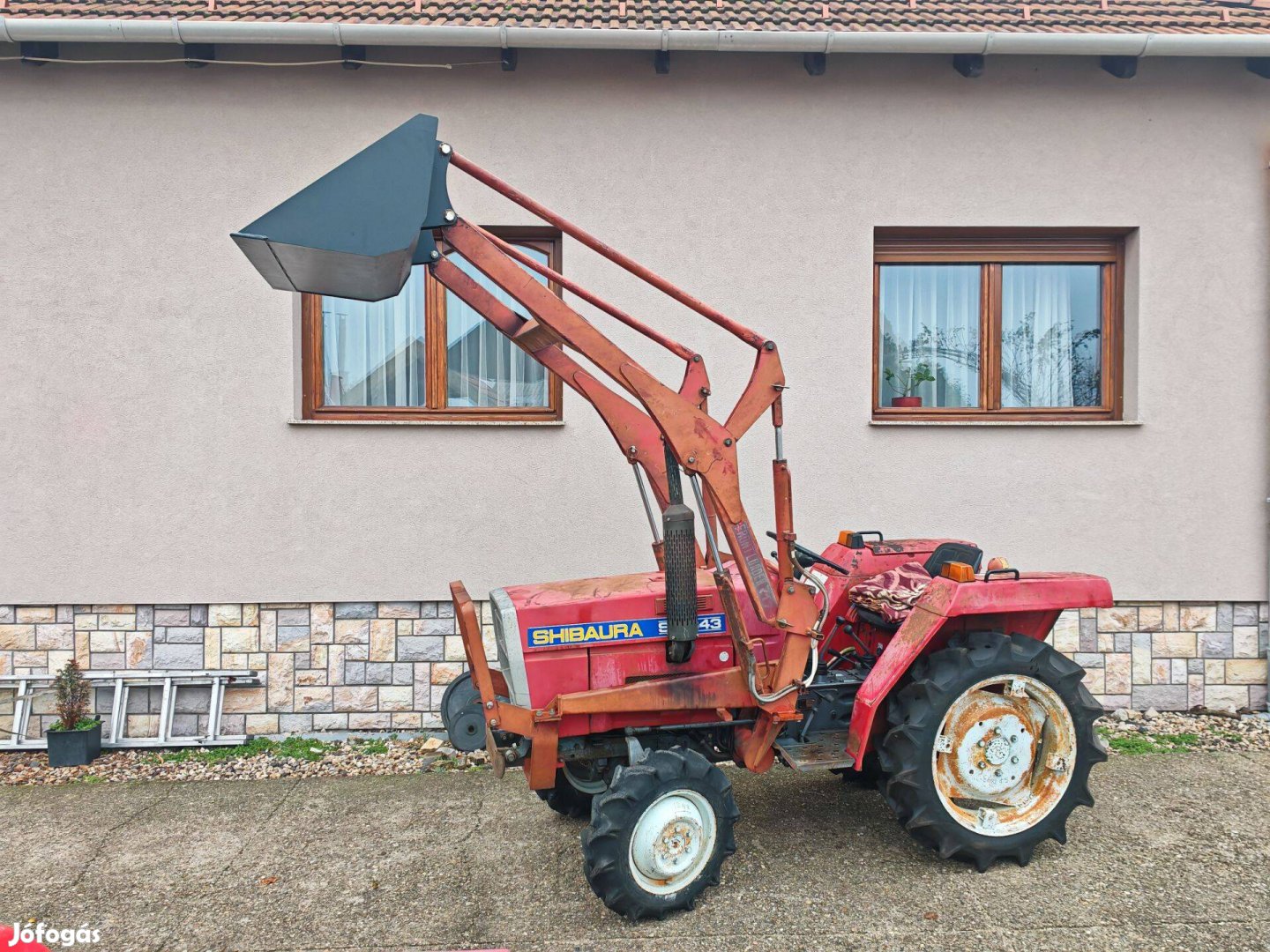 Traktor rakodós 4x4 kardán rakodógép