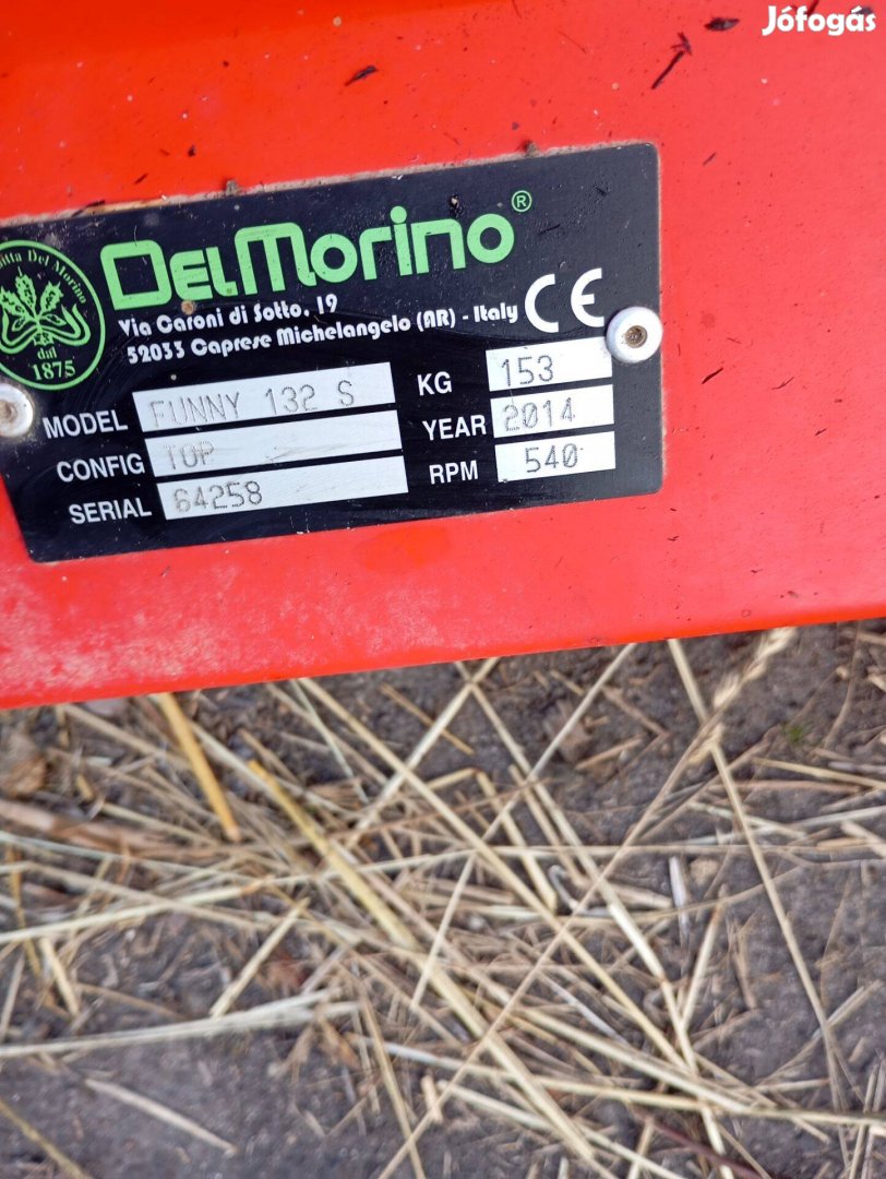 Traktor után mulcsozó