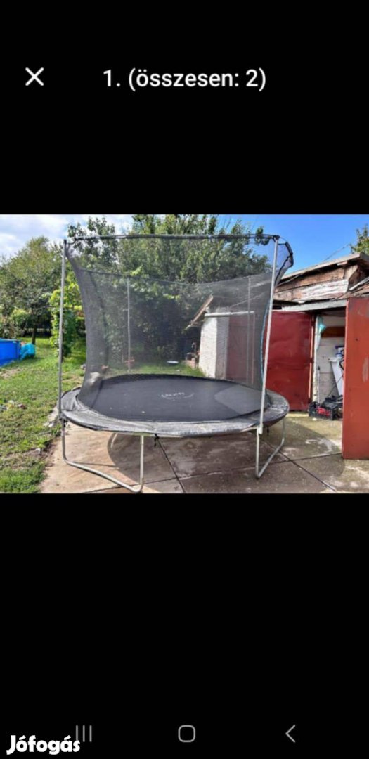 Trambulin 300 cm széles