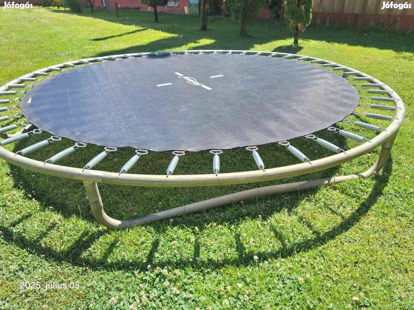 Trambulin tökéletes állapotban. Physionics típusú. 305 cm