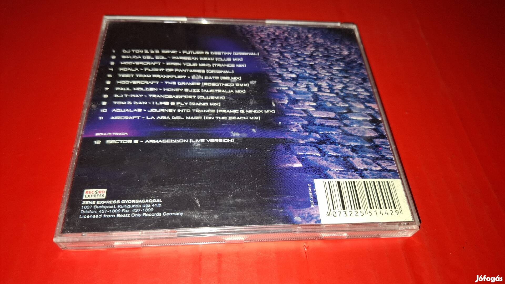 Trance Beatz Dj Tom Salid Del Sol Cd 2000
