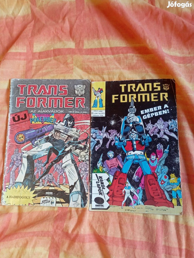 Transformer képregény, képregények
