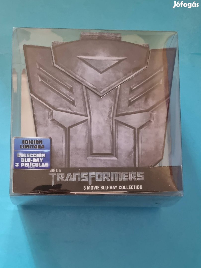 Transformers 1,2,3rész (limitált fej díszkiadás) Blu-ray