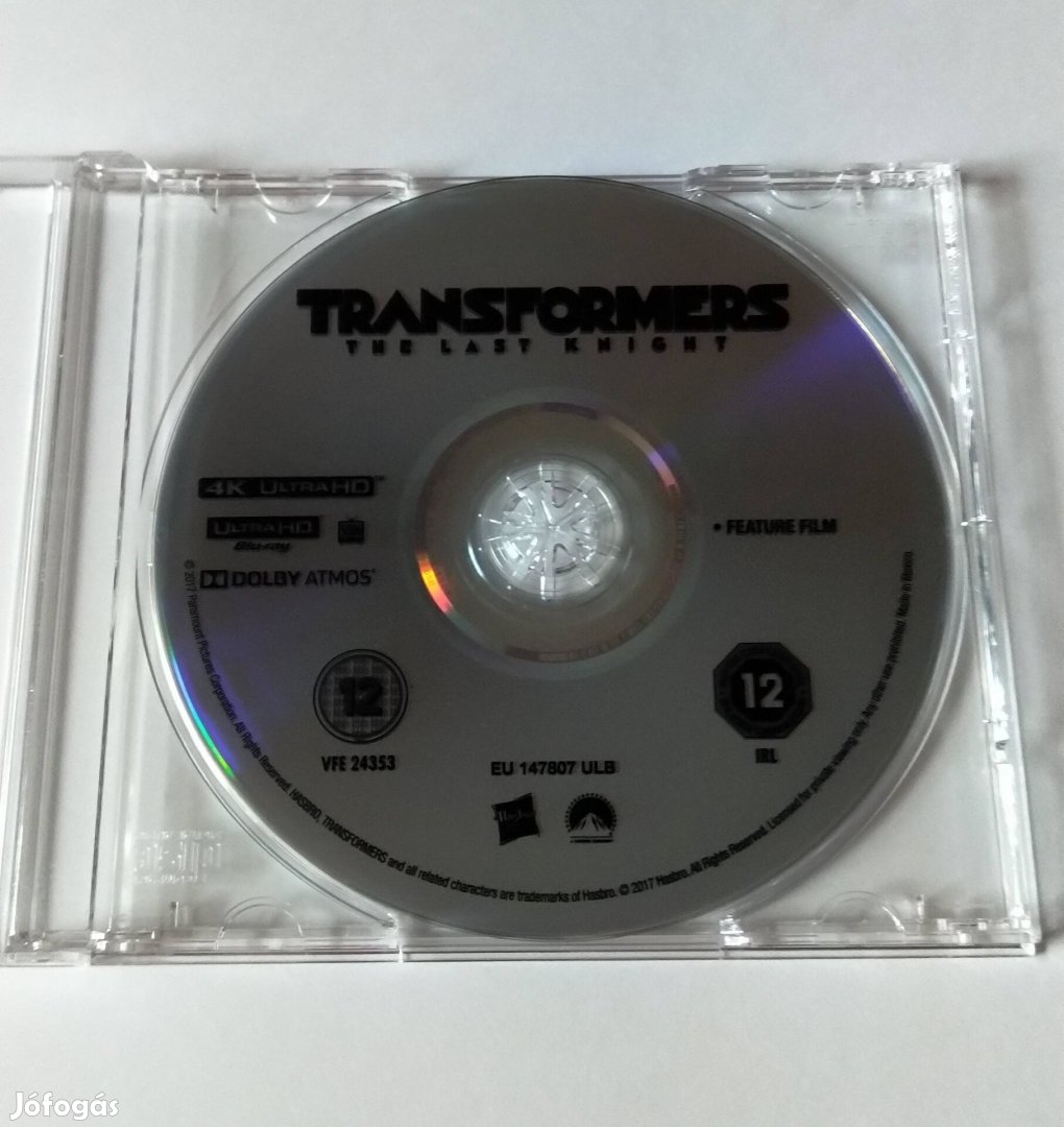 Transformers 5.: Az utolsó lovag 4K UHD Film - Angol! - csere is!
