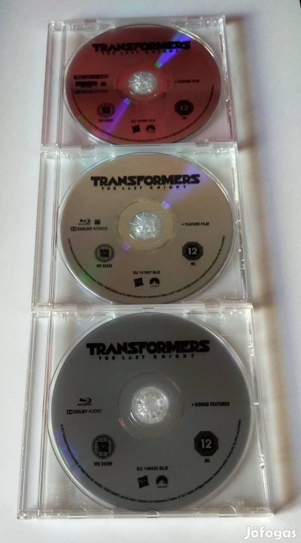 Transformers 5 - Az utolsó lovag 4K UHD + Blu-ray + Blu-ray - Angol!