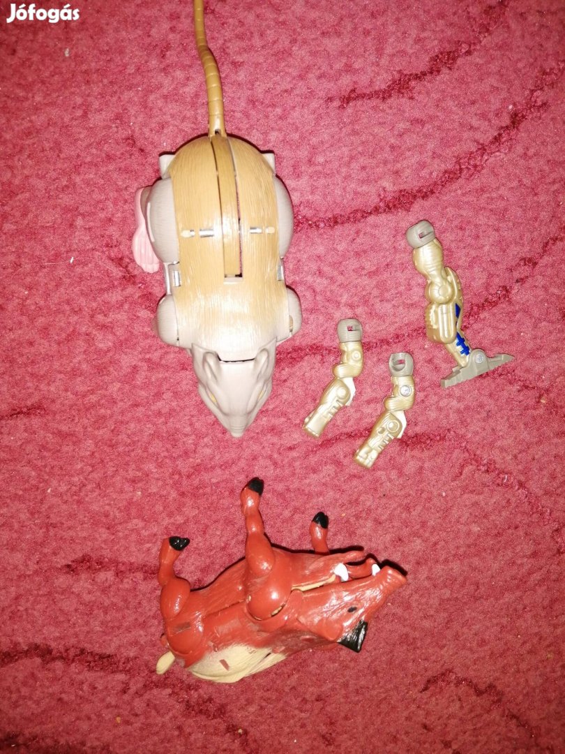 Transformers Beast Wars figurák. 