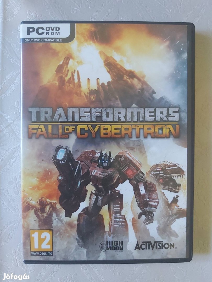 Transformers Fall OF Cybertron PC DVD játék