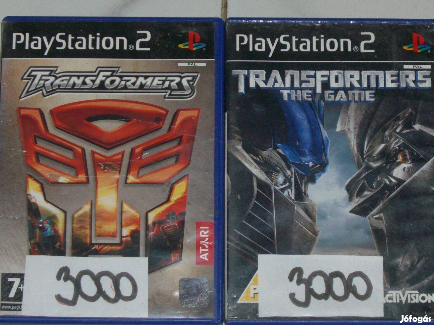 Transformers The Game Playstation 2 eredeti lemez eladó