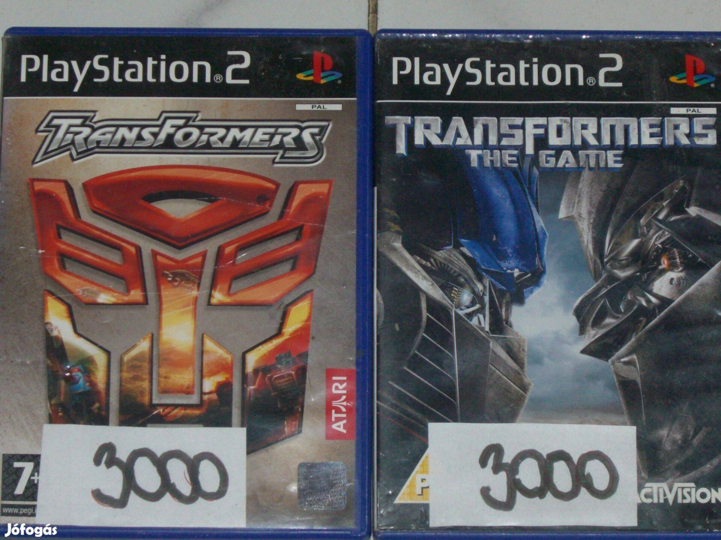 Transformers The Game Playstation 2 eredeti lemez eladtó