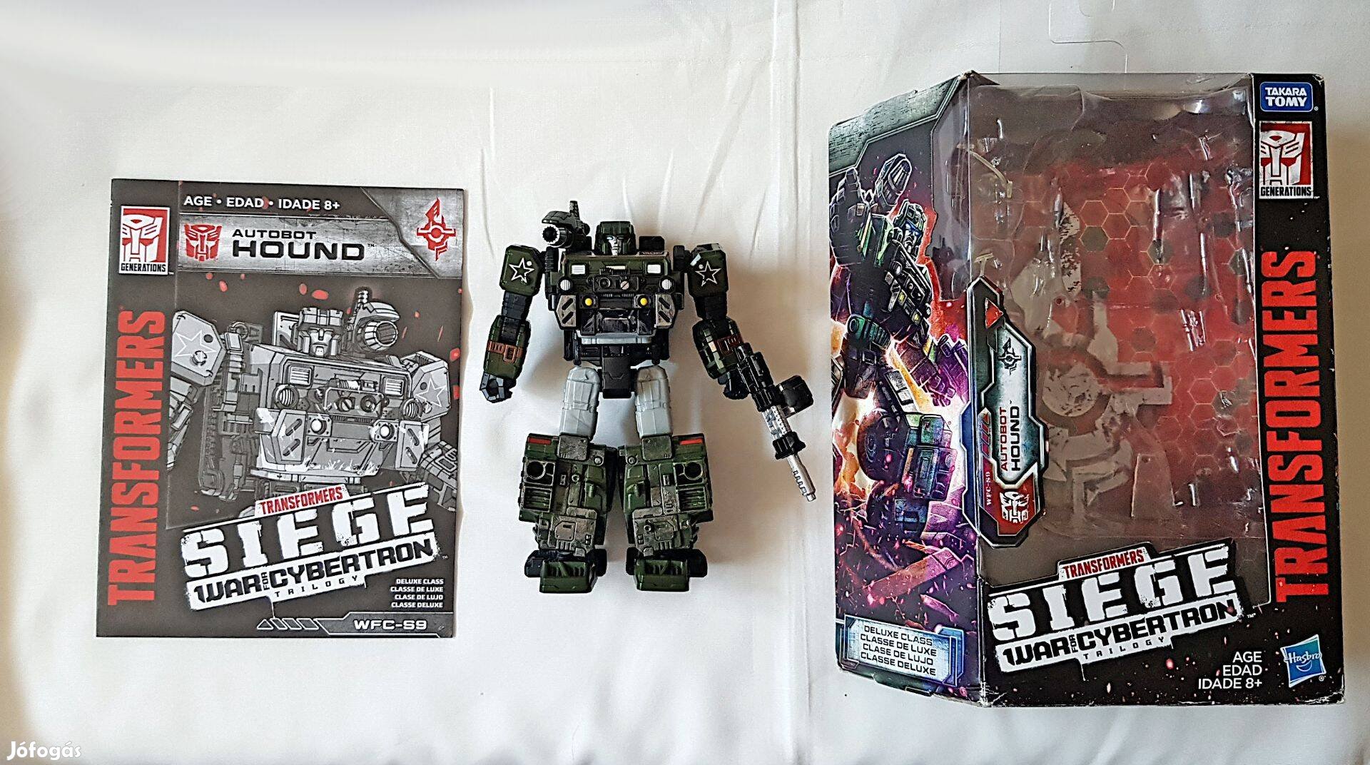 Transformers War for Cybertron Trilogy Siege Hound figura