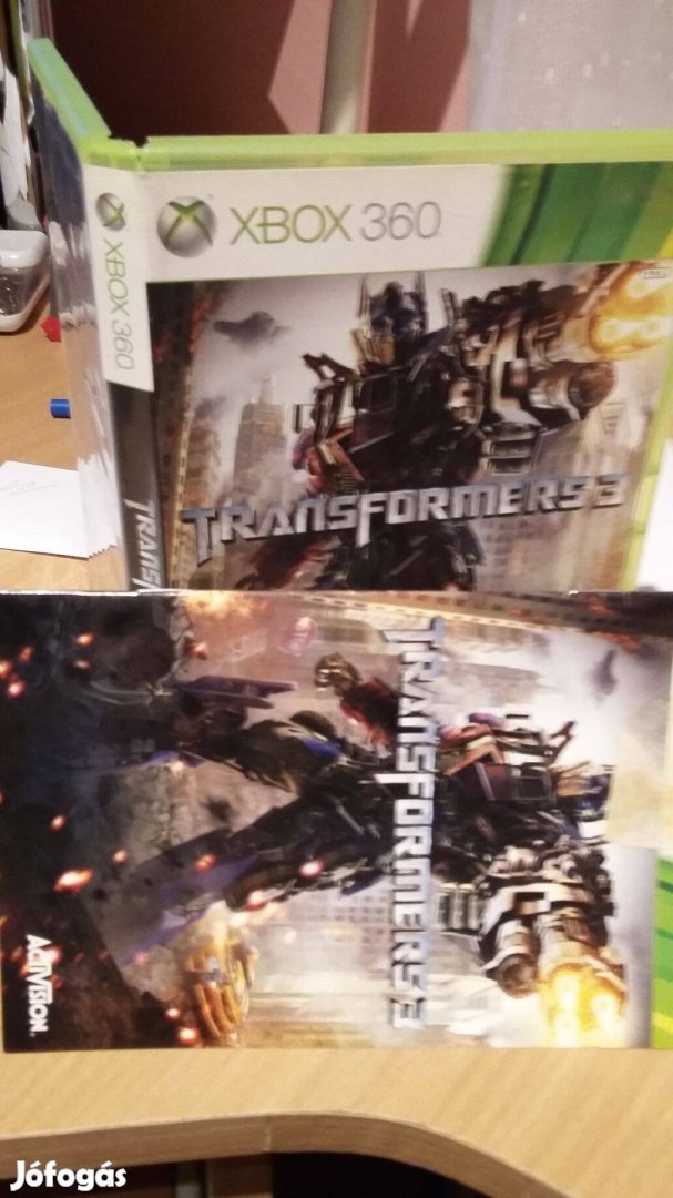 Transformers: Dark of the Moon - eredeti xbox360 játéklemez