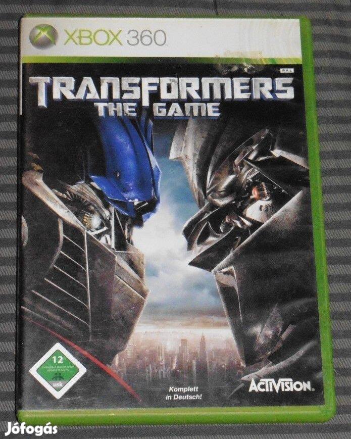 Transformers - The Game németül Gyári Xbox 360 Játék