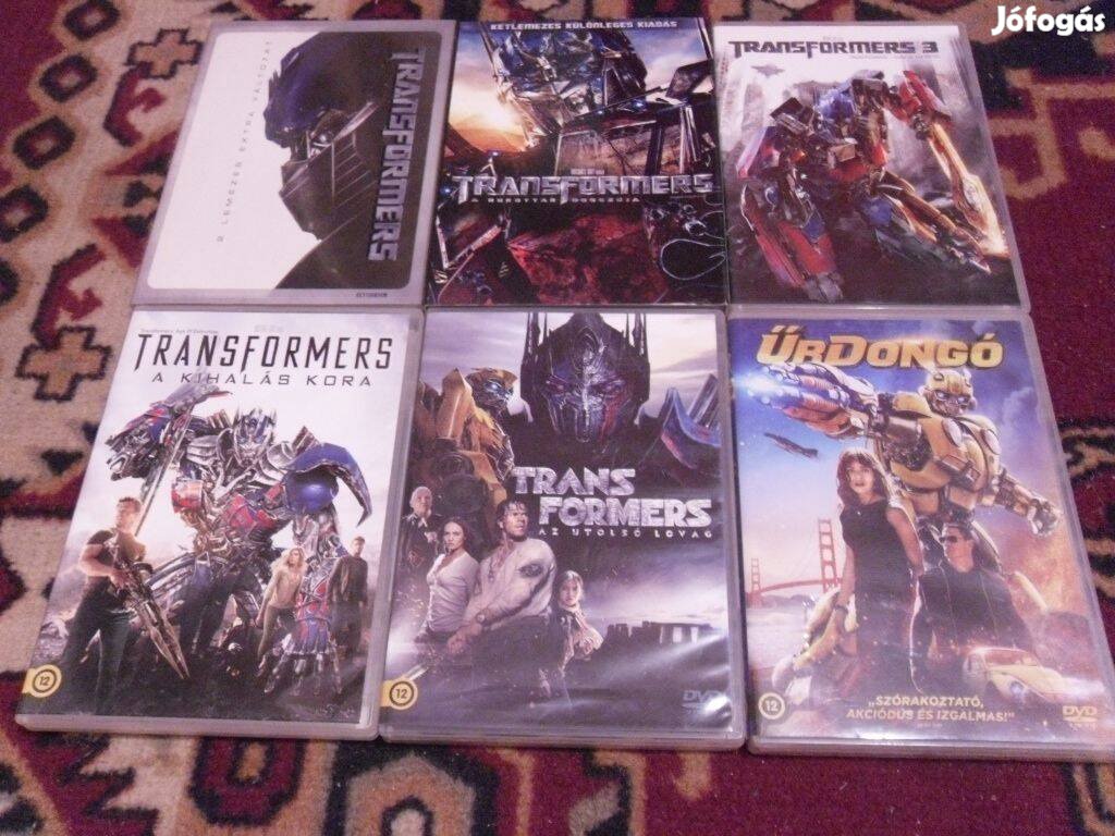 Transformers dvd gyűjtemény