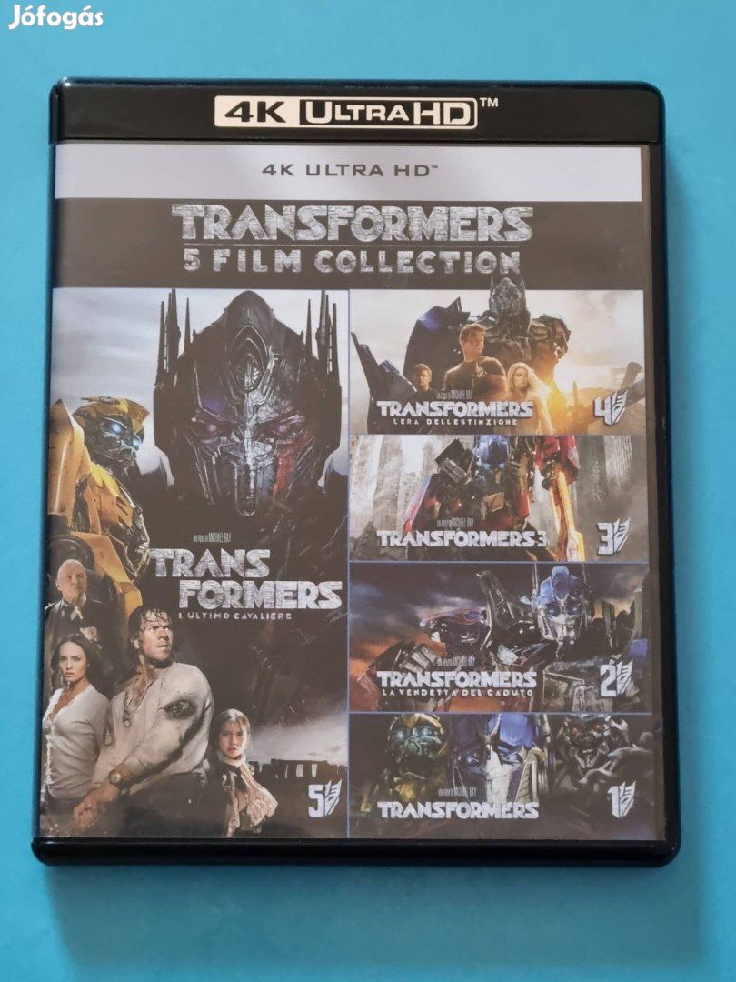 Transformers mind az 5rész 4K blu-ray