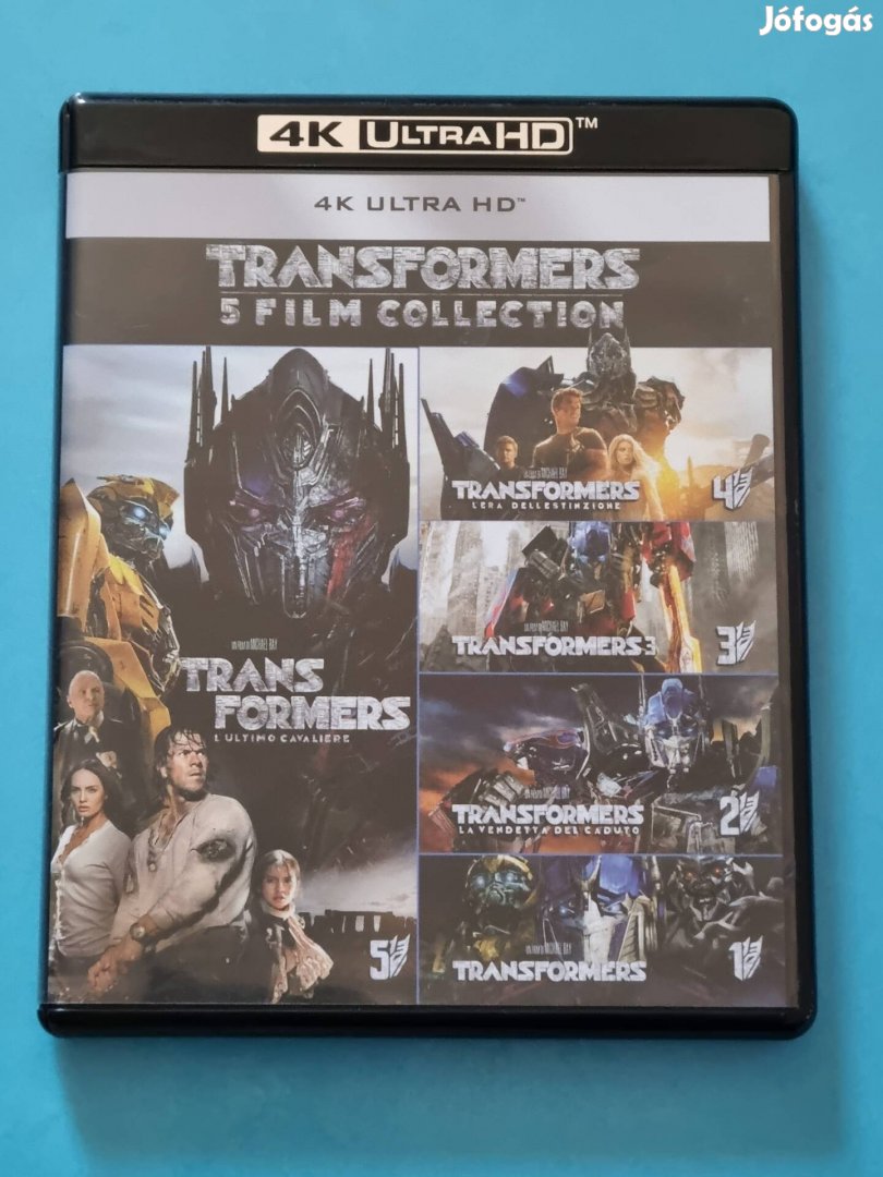 Transformers mind az 5rész 4K blu-ray