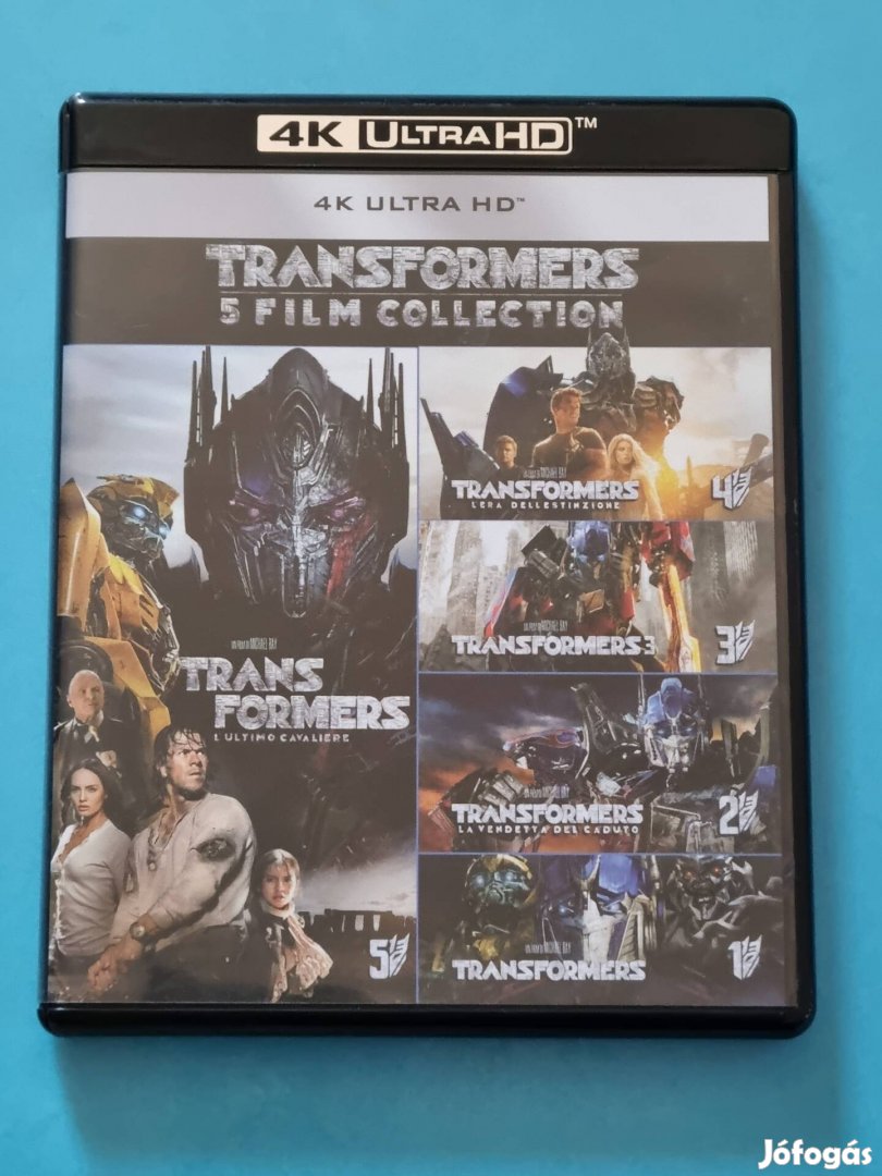 Transformers mind az 5rész 4K blu-ray