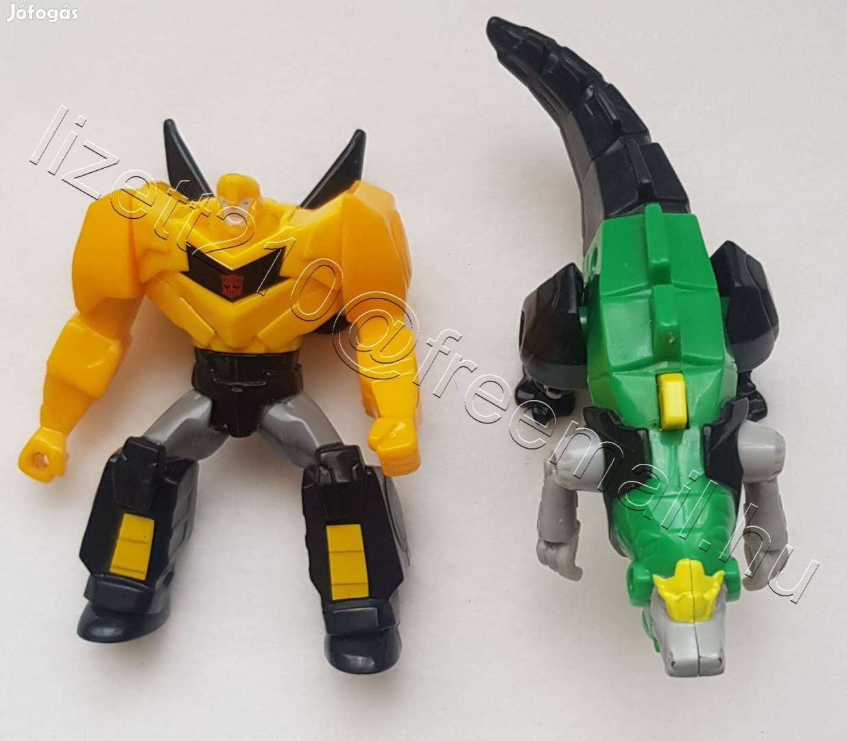 Transformers műanyag figura 2 db egyben