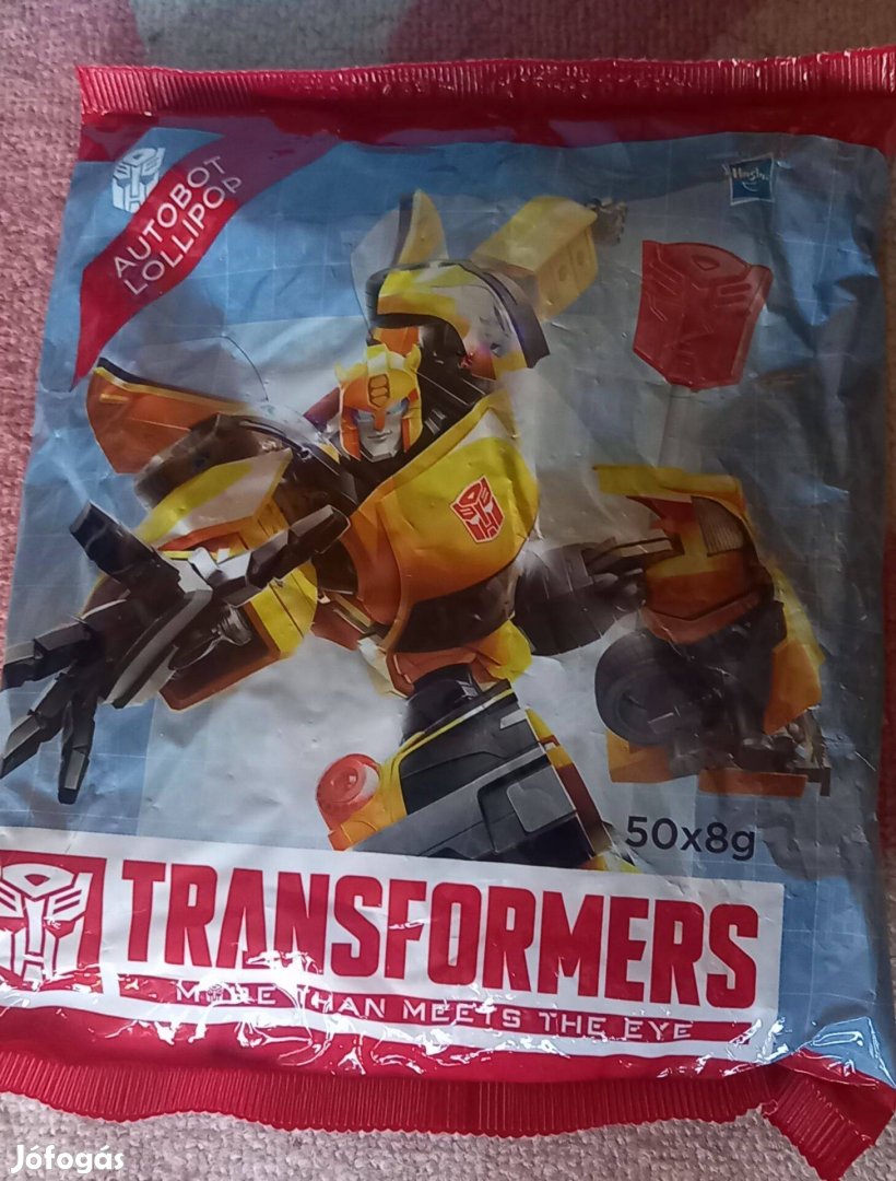 Transformers nyalóka 50x8g autobot lollipop