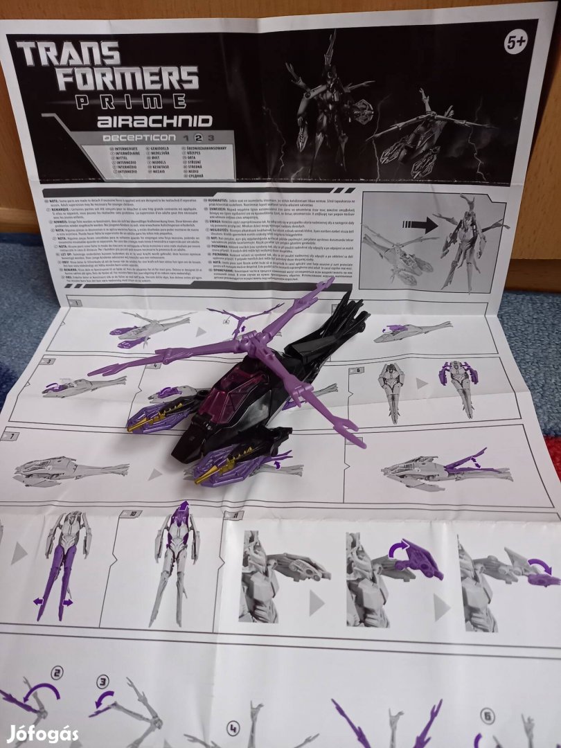 Transformers prime Airachnid autobot helikopter 