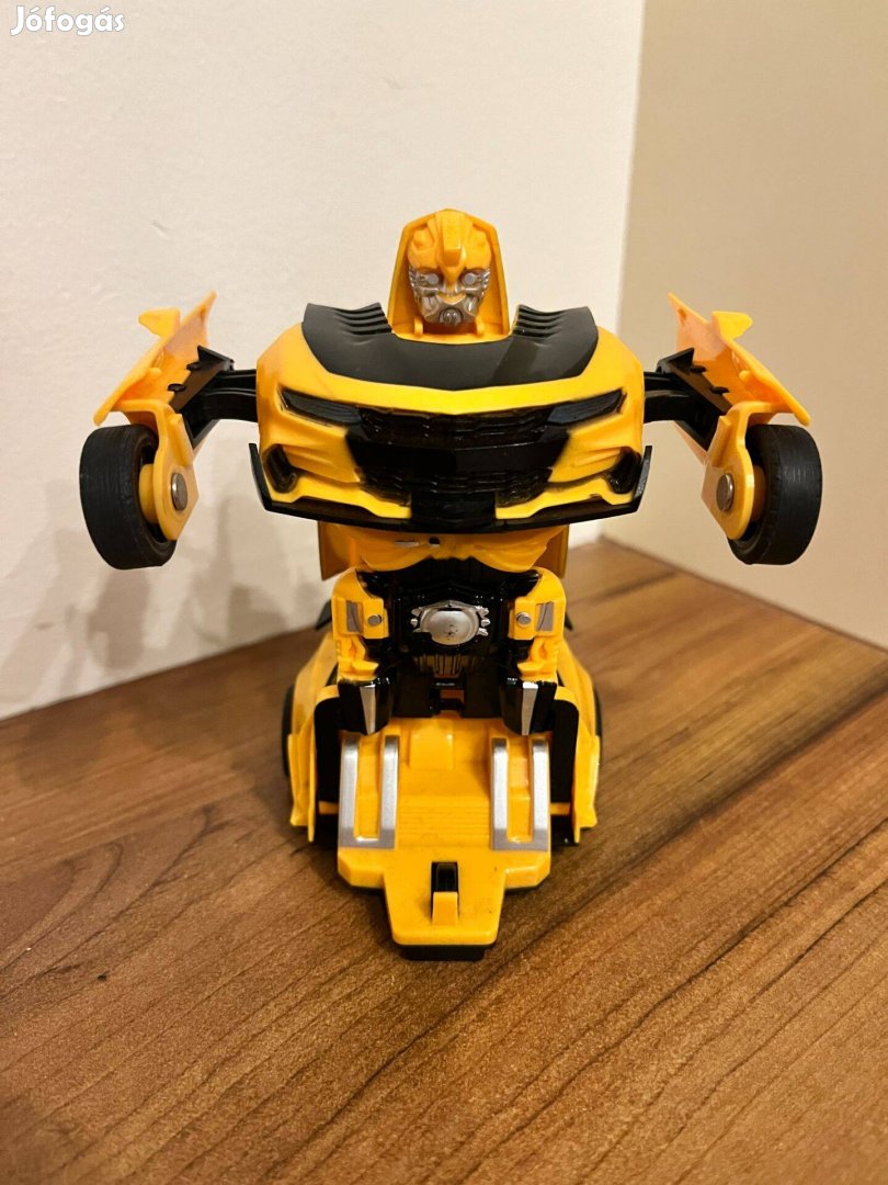 Transformers sárga autó robot játék
